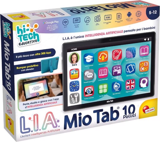Lisciani Hi Tech Educativo Mio Tab 10″ L.i.a.