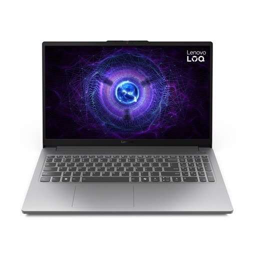 Lenovo LOQ Notebook Gaming -E | Display 15'' FHD (1920x1080) | Processore INTEL Core i5-12450HX | Memoria RAM 16GB | Memoria SSD 512GB | Scheda Grafica NVIDIA RTX 4050 6GB | Sistema Operativo Windows 11 Home | LUNA_GREY | Alimentatore incluso