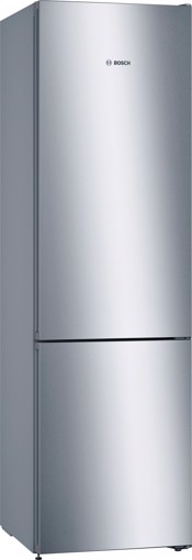 Bosch Serie 4 KGN392LDC Frigorifero Combinato da libera installazione 203 X 60 cm Metal look Classe D