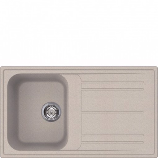 Smeg LZ861AV2 lavello Lavello ad incasso Rettangolare Made in Italy
