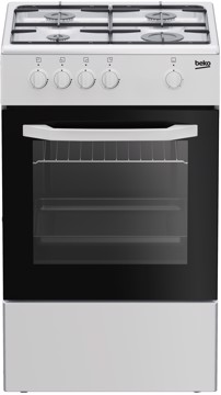 Cucina Bianca 50X50  Forno Gas Valvole Term. H85 L50 P50