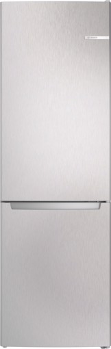 Bosch Serie 2 KGN36NLEA Frigorifero Combinato da libera installazione 186 x 60 cm Metal look Classe E