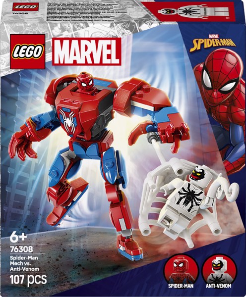 Lego Mech Di Spider-Man Contro Anti-Venom 76308 - Immagine 9