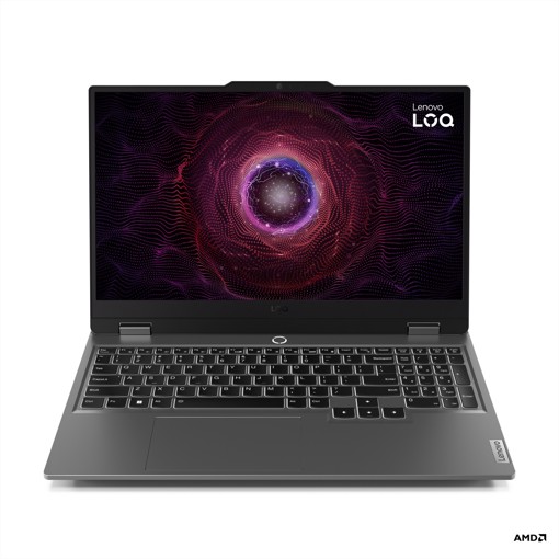 Lenovo LOQ | Notebook Gaming | Display 15.6'' FHD (1920x1080) | Processore AMD RYZEN 7 7445HS | Memoria RAM 16GB | Memoria SSD 512GB | Scheda Grafica NVIDIA RTX 4050 6GB | Sistema Operativo WINDOWS 11 HOME | LUNA_GREY | Caricatore incluso