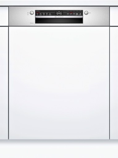 Bosch Serie 2 SMI2ITS33E Lavastoviglie da incasso con frontalino 60 cm Acciaio Classe E