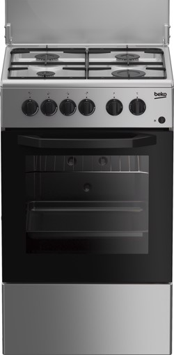 Beko CSS 42014 FS: Cucina Elettrica Statica, 50x50 cm