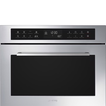 Forno compatto microonde inox 45cm