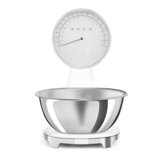 Smeg Bilancia da cucina 50's Style – Bianco LUCIDO - KSF01WHWW