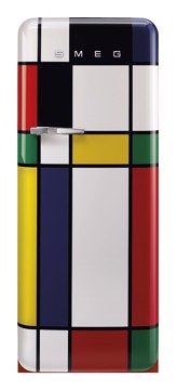 Frigorifero decorato spec 2 h153 l60,1 p72,8 apert destr