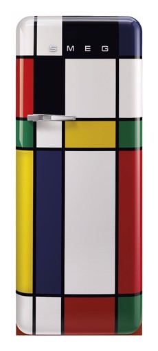 Smeg FAB28RDMC6 monoporta Libera installazione 270 L Multicolore