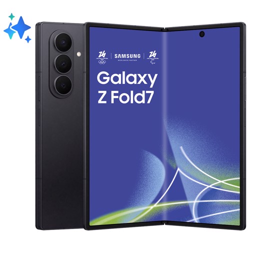 Samsung Galaxy Z Fold7 Smartphone AI, RAM 12GB, 512GB, Display 6,5"/8", Camera 200MP, Batteria a lunga durata, Jetblack