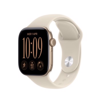 Apple watch series 12 gps 42mm gold alum/sand sport s/m