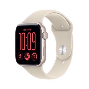 Apple watch se 3 gps 44mm starlight alum/sand sport s/m