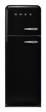 Frigorifero 2porte nero h172 l60 p72,8 apert sinis