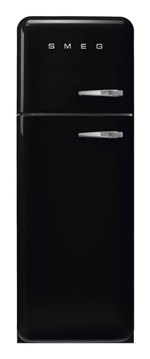 Smeg FAB30LBL6 frigorifero con congelatore Libera installazione 294 L Nero Made in Italy