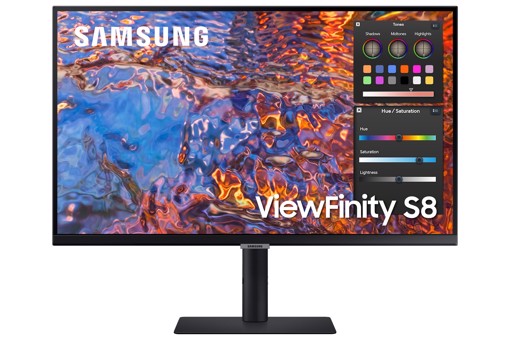 Samsung S80PB Monitor PC 68,6 cm (27") 3840 x 2160 Pixel 4K Ultra HD LCD Nero
