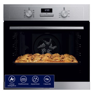 Forno da incasso inox display