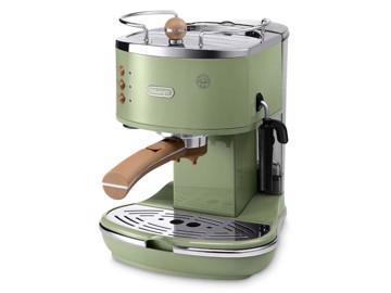 Macchina Caffe' Espresso Caldaia Inox A Cialde Verde