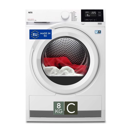 AEG TR8G83GW Asciugatrice Serie 8000 AbsoluteCare 8 kg