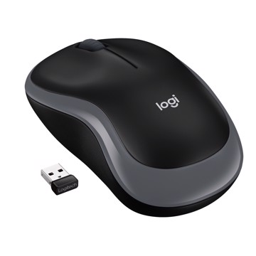 Mouse wireless m185 grey