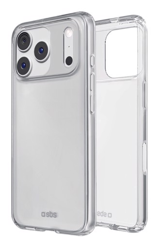 SBS Skinny Cover custodia per cellulare 16 cm (6.3") Trasparente
