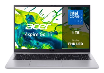 Acer aspire 15 15.6" intel core 7 150 32/1tb fhd