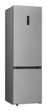 Frigorifero combinato inox h201 l60 p68,8 metal back