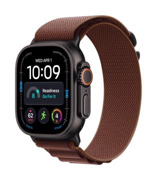 Apple watch ultra 4 gps cell 49mm black titan/alpine loop
