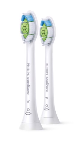 Philips Sonicare W2 Optimal White W2 Optimal White HX6062/10 2x Testine bianche per spazzolino sonico