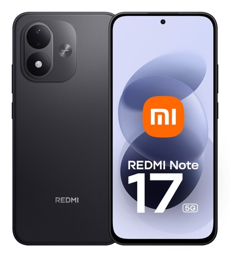Xiaomi Redmi Note 17 5G 17,8 cm (6.99") Doppia SIM USB tipo-C 6 GB 256 GB 7700 mAh Nero