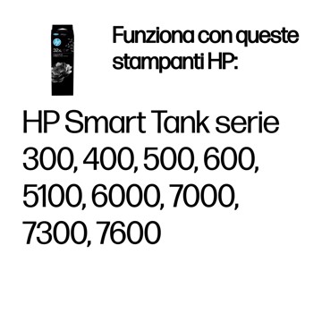 Flacone ink hp 32 nero xl