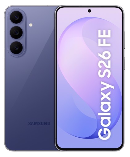Samsung Galaxy S26 FE, 256GB, Blueberry, AI, Camera 50MP, Assistente Foto, My FanCam, Video con Blocco Orizzontale, Batteria 4900 mAh, RAM 8GB