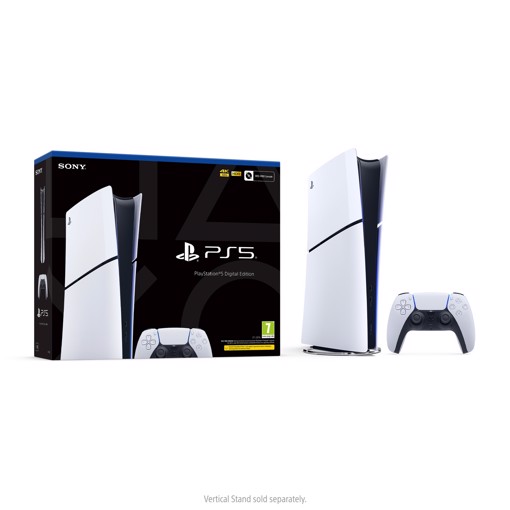 Sony Interactive Entertainment PlayStation 5 Slim Digital 1 TB Wi-Fi Nero, Bianco