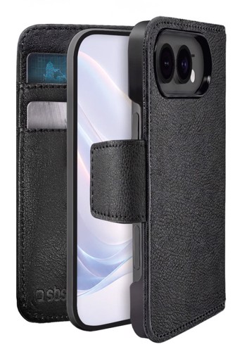 SBS Classic Mag Book custodia per cellulare 13,7 cm (5.4") Custodia a libro Nero