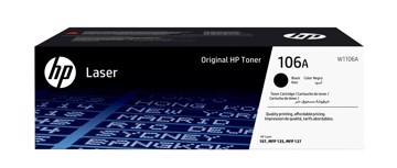 Toner nero 106 a hp w1106a toner 106