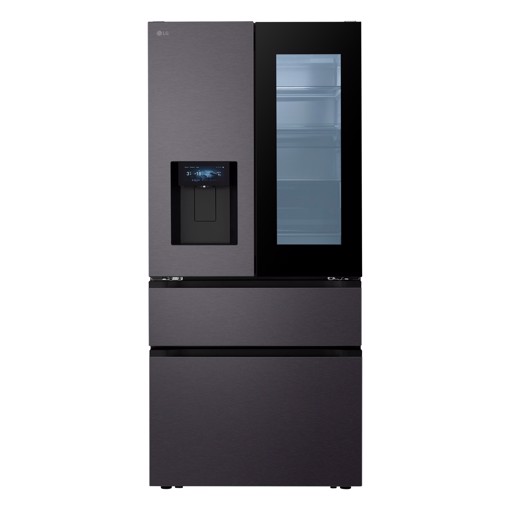 LG InstaView GMGS50DEEP Frigorifero French Door & Drink Classe E Essence Matte Black