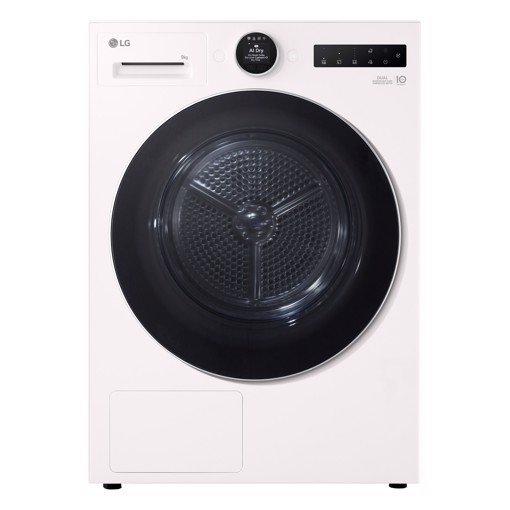 LG RHX9009TWC Asciugatrice Intelligente AI Dry 9 kg Classe A Bianco