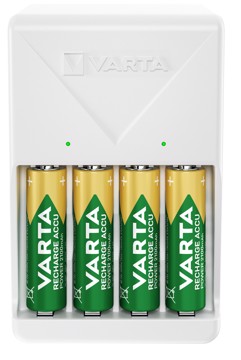 Caricabatterie varta compatto aa/aaa