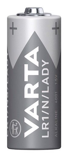 Varta ALKALINE LR1, 4001, N, Lady (Batteria Speciale , 1.5V) Blister da 1