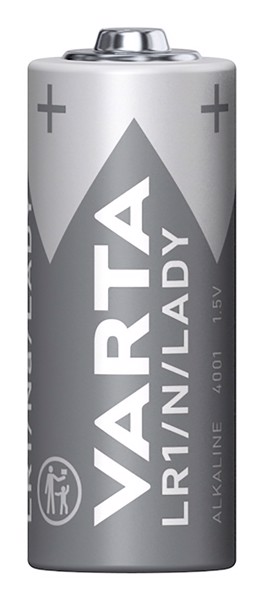 Varta Alkaline Spec..Lr1/N/Lady Bli1 Batteria (N) Alcalina/Manganese 850 Mah 1.5 V 1 Pz. - Immagine 4