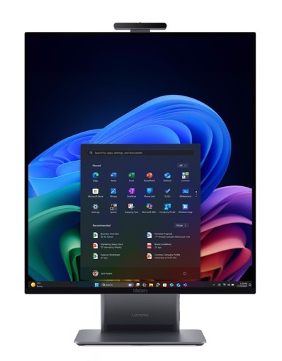 Lenovo ThinkCentre X AIO Copilot+ PC Intel Core Ultra 5 325 70,1 cm (27.6") 2560 x 2880 Pixel PC All-in-one 16 GB LPDDR5x-SDRAM 1 TB SSD Windows 11 Pro Wi-Fi 7 (802.11be) Grigio