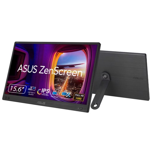 ASUS ZenScreen MB166CR Monitor PC 39,6 cm (15.6") 1920 x 1080 Pixel Full HD LCD Nero