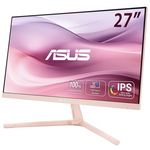 ASUS VU279CFE-P Monitor PC 68,6 cm (27") 1920 x 1080 Pixel Full HD LCD Rosa