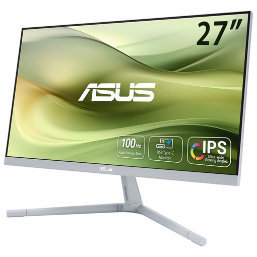 ASUS VU279CFE-G Monitor PC 68,6 cm (27") 1920 x 1080 Pixel Full HD LCD Verde, Grigio
