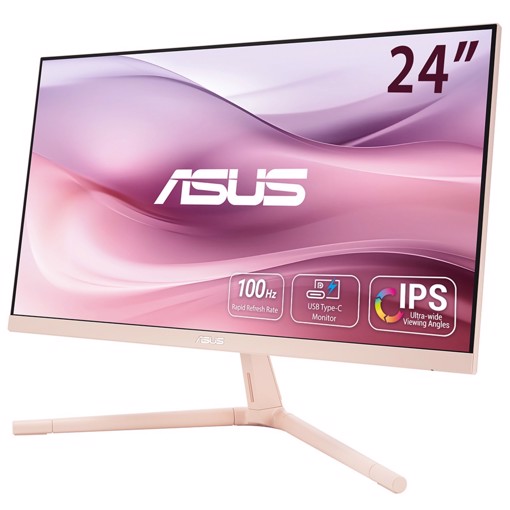 ASUS VU249CFE-P Monitor PC 60,5 cm (23.8") 1920 x 1080 Pixel Full HD LCD Rosa