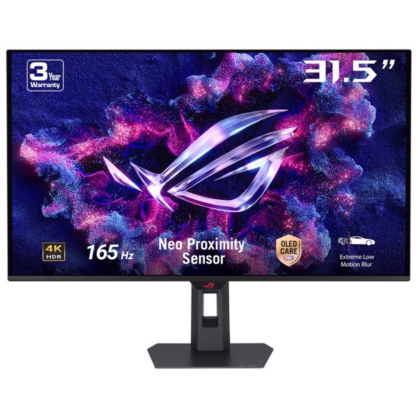 Asus Nero Rog Strix Oled Xg32ucds Monitor Pc 80 Cm (31.5") 3840 X 2160 Pixel 4K Ultra Hd Qd-Oled