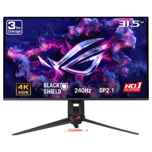 ASUS ROG Swift OLED PG32UCDM3 Monitor PC 80 cm (31.5") 3840 x 2160 Pixel 4K Ultra HD QD-OLED Nero