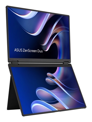 ASUS ZenScreen Duo MB14FCD Monitor portatile Nero 35,6 cm (14") LCD 1920 x 1200 Pixel