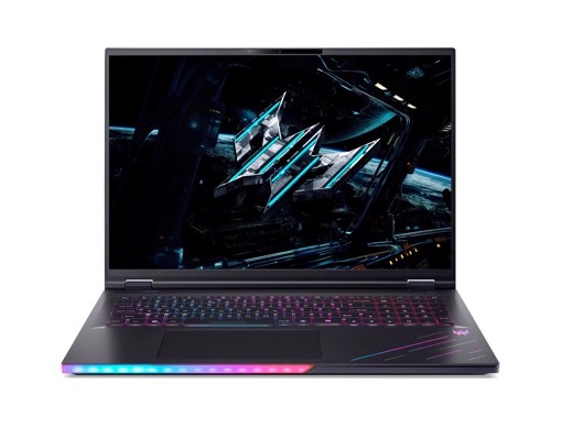 Acer Predator PH18-73-91LK Intel Core Ultra 9 275HX Computer portatile 45,7 cm (18") WQXGA 32 GB DDR5-SDRAM 2 TB SSD NVIDIA GeForce RTX 5080 Wi-Fi 7 (802.11be) Windows 11 Home Nero QWERTY Italiano