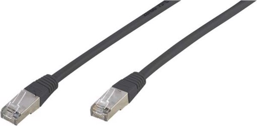 Vivanco VVITXLAN5E50G cavo di rete Grigio scuro 5 m Cat5e Rotondo